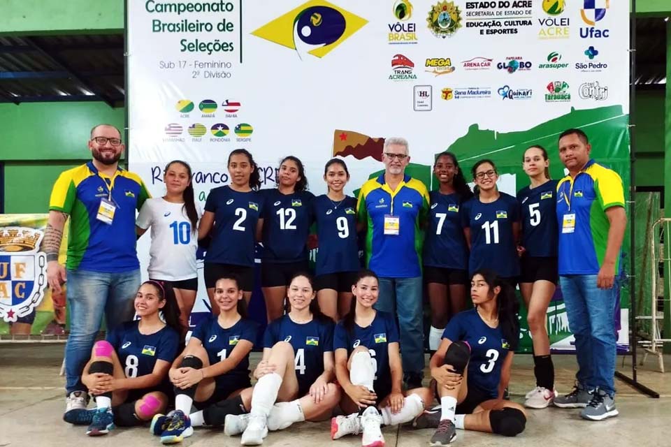 Seleção Rondoniense de voleibol é divulgada para a disputa em Saquarema- RJ