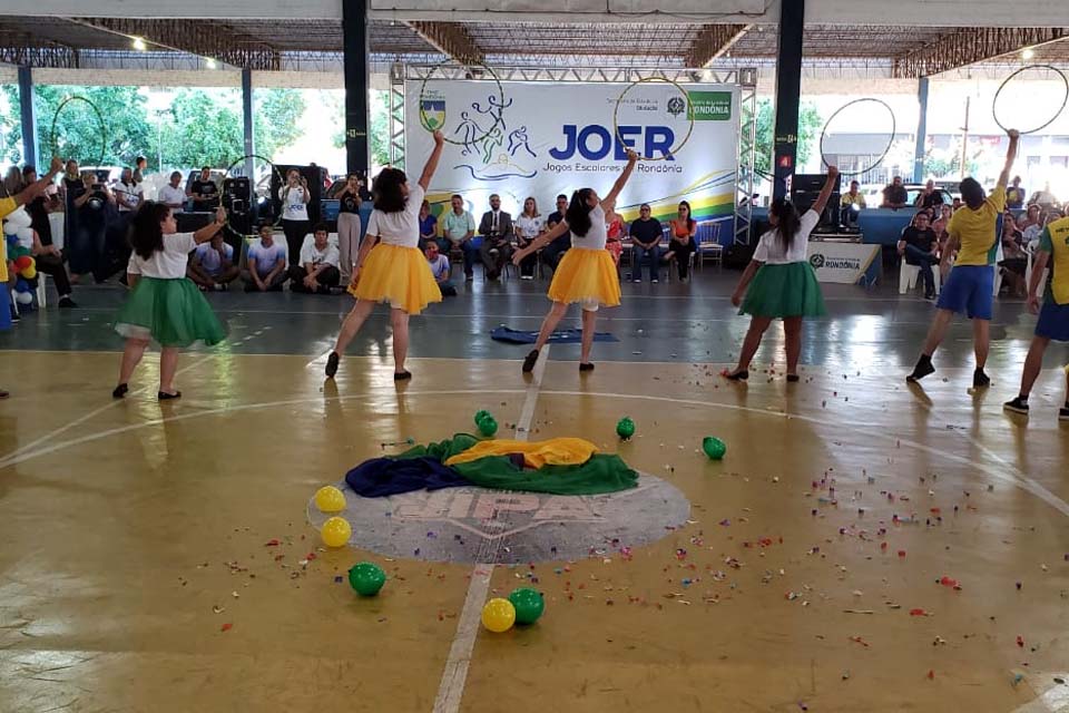 Fase regional do Joer reúne mais de mil alunos da Rede Estadual de Ensino em Ji-Paraná