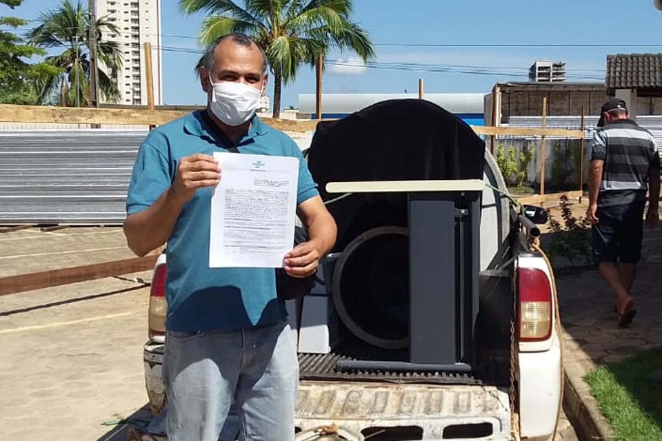 Sebrae em Rondônia, como faz periodicamente, realiza doação de bens