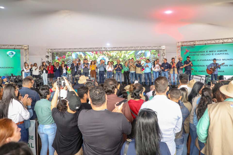 Evolução da produção sustentável de alimentos é destaque na abertura da 11ª Rondônia Rural Show Internacional