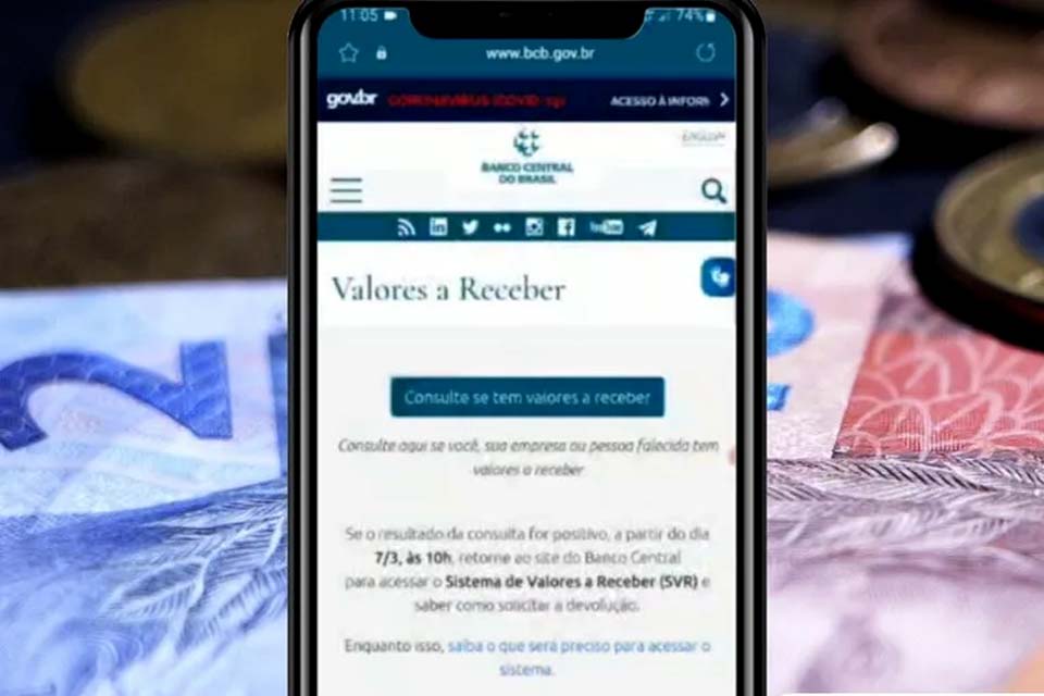 Dinheiro esquecido: R$ 7,1 bilhões ainda podem ser resgatados em sistema do BC