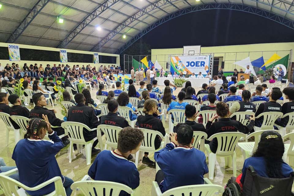 Jogos Escolares de Rondônia fase regional Norte reúne atletas em Ariquemes