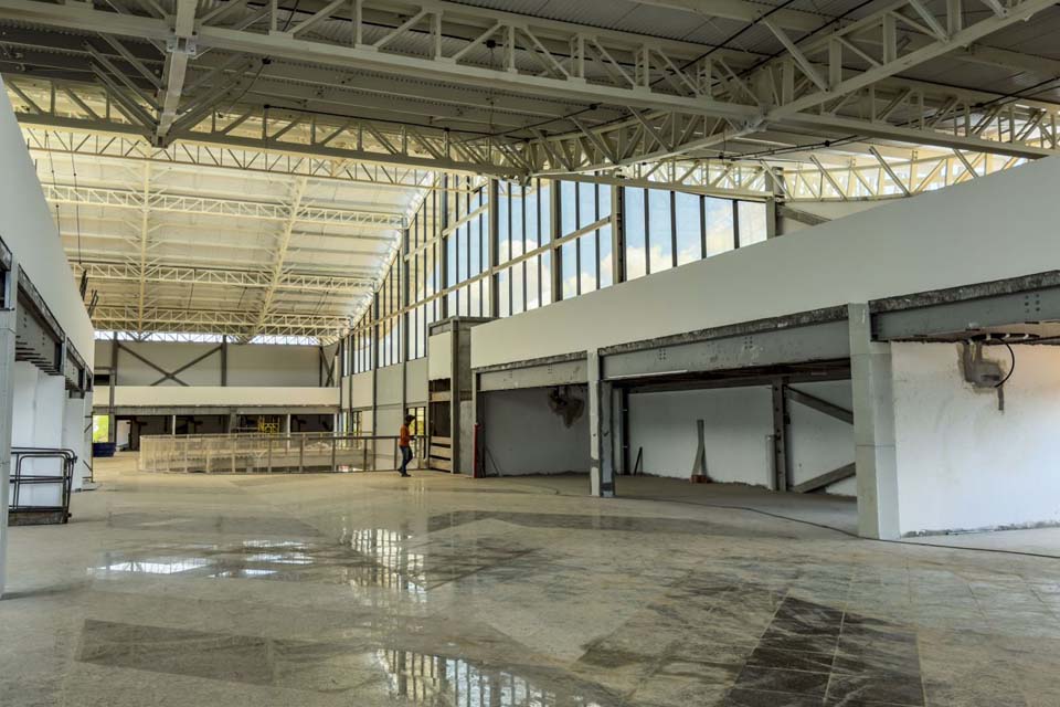 Prefeitura de Porto Velho apresenta à imprensa estágio das obras do novo terminal