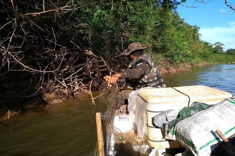 Operação Iara combate à pesca predatória na região de Cacoal e Pimenta Bueno