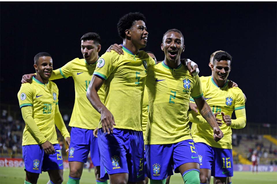 Brasil mantém liderança do hexagonal final do Sul-Americano sub-20