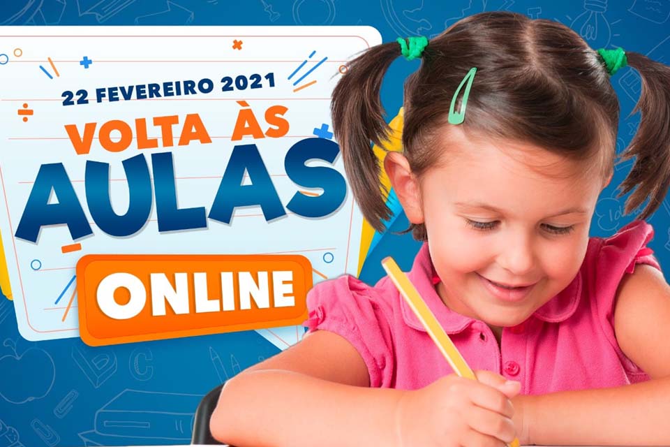 Ano letivo na rede municipal de ensino em Jaru começa no dia 22 de fevereiro; aulas continuam sendo on-line