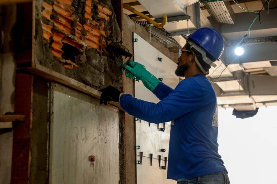 Pérola do Mamoré acompanha o avanço nas obras do Hospital de Guajará-Mirim