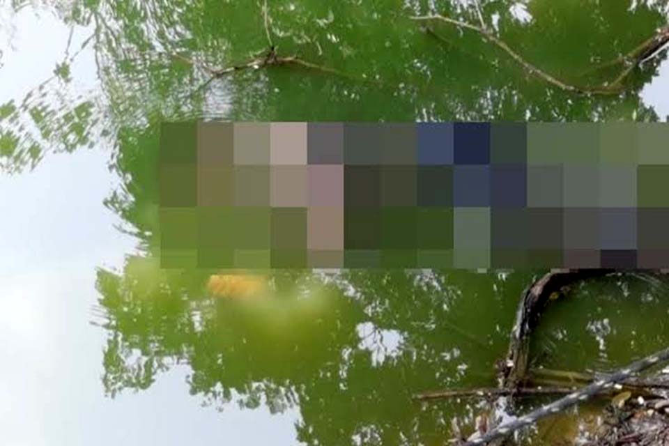 Corpo é encontrado dentro de lago com três perfurações de arma de fogo