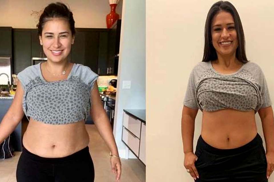 Simone mostra barriga e corpo mais magro após eliminar 8 kg