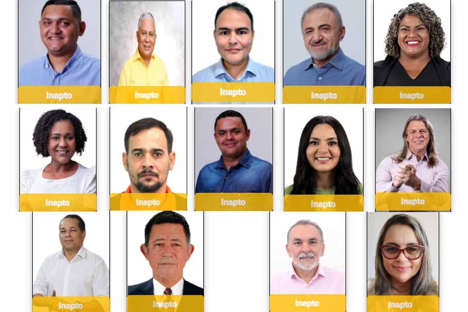 Em Porto Velho, 14 candidatos a vereador são declarados inaptos pela Justiça Eleitoral de Rondônia