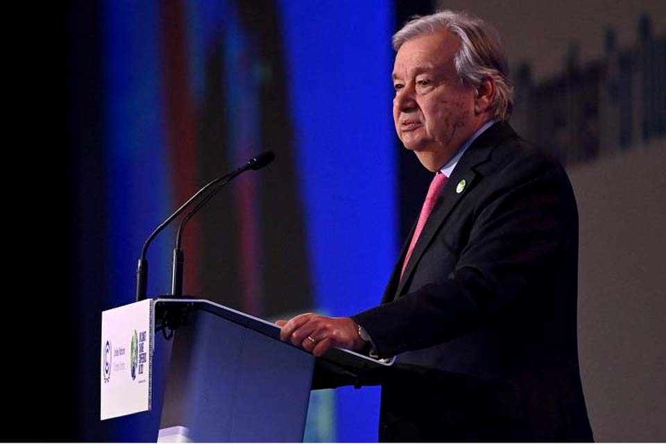 Guterres pede a líderes que reforcem promessas climáticas