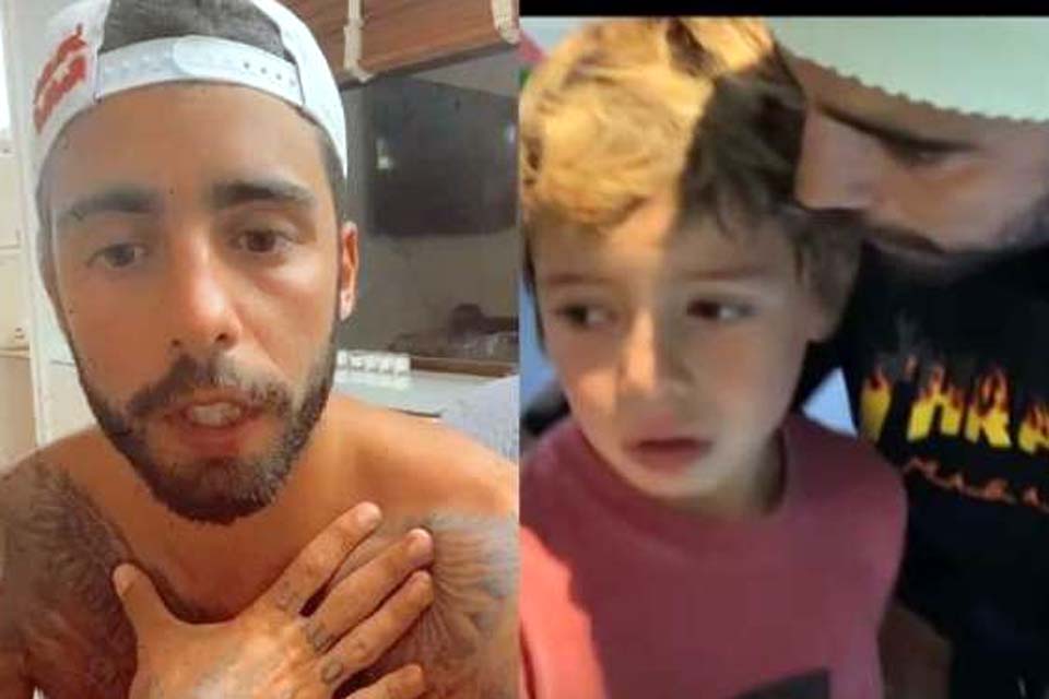 Após críticas, Pedro Scooby se pronuncia sobre vídeo polêmico com filho: 