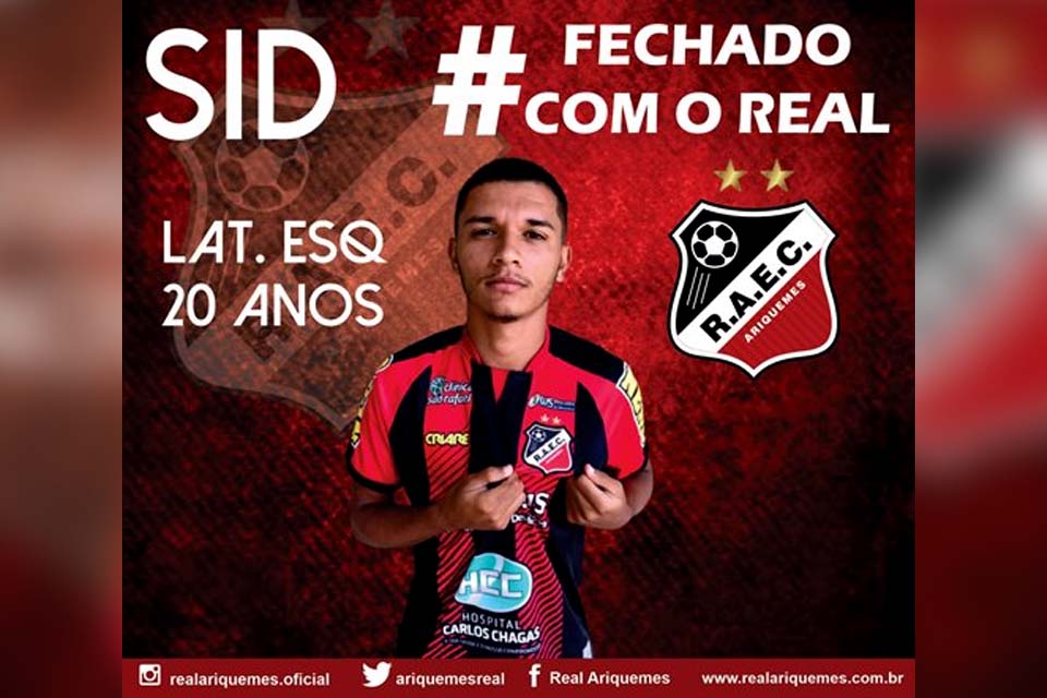 Real Ariquemes oficializa a contratação do lateral Sid