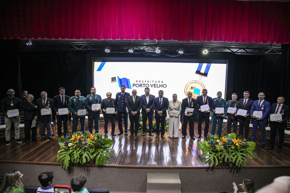  Prefeitura de Porto Velho homenageia 17 personalidades da cidade com Comenda Madeira-Mamoré