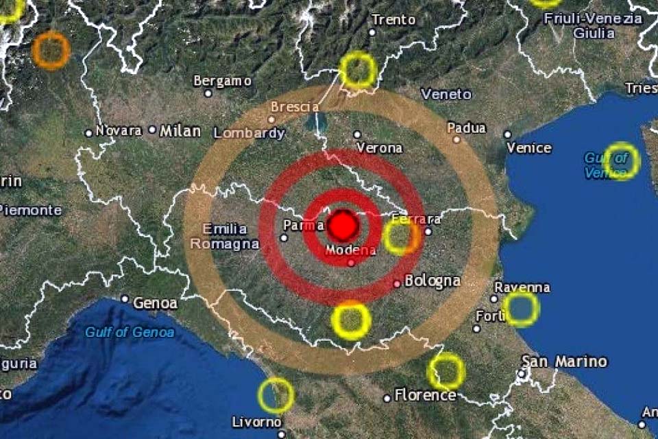 Terremoto de mais de 4 graus na escala Richter assusta moradores na Itália