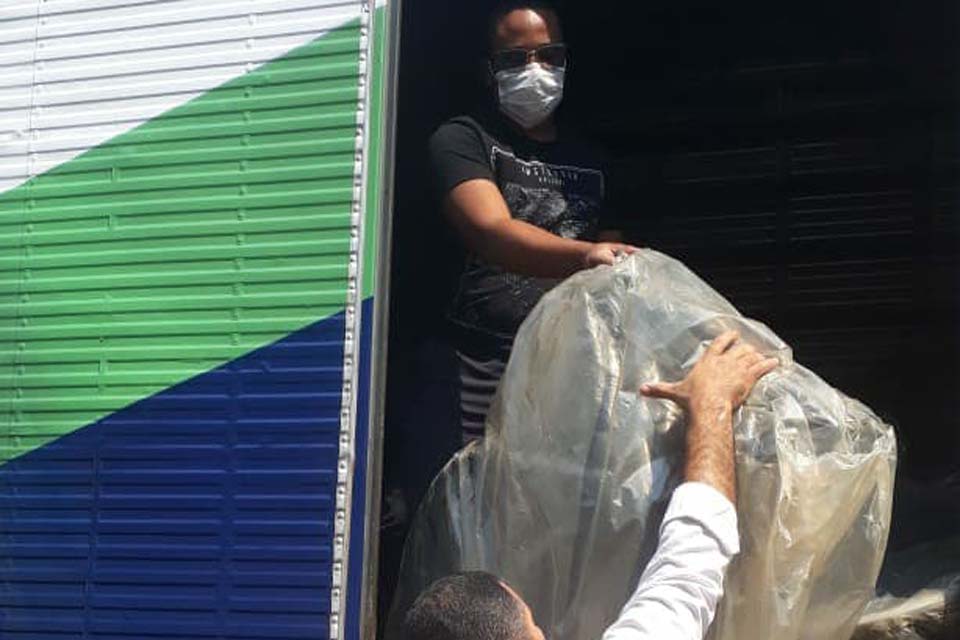 Pacientes da Região Central de Rondônia são atendidos com equipamentos de locomoção e medicamentos de alto custo