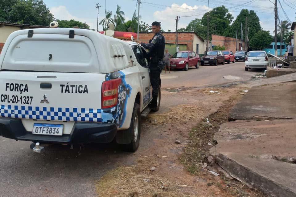 Criminosos trocam tiros com a PM durante cerco em matagal