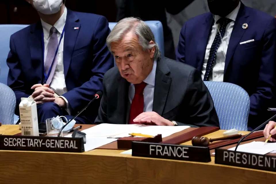 Guterres pede fim de “conexões mortais” entre clima, conflitos e fome