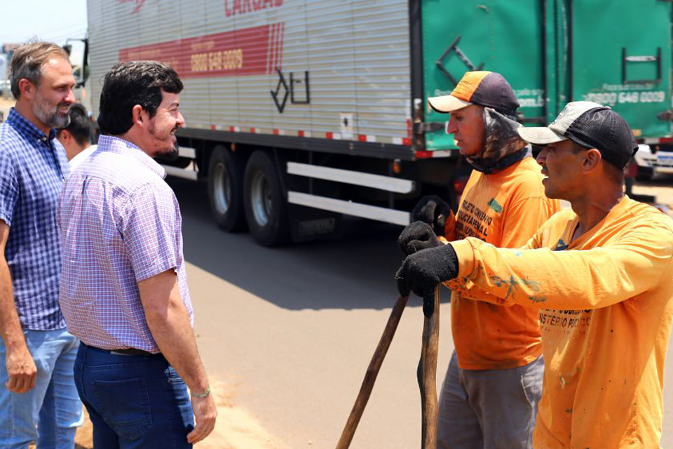 Autoridades de Alta Floresta visitam Vilhena para conhecer o projeto Semear e Ressocializar