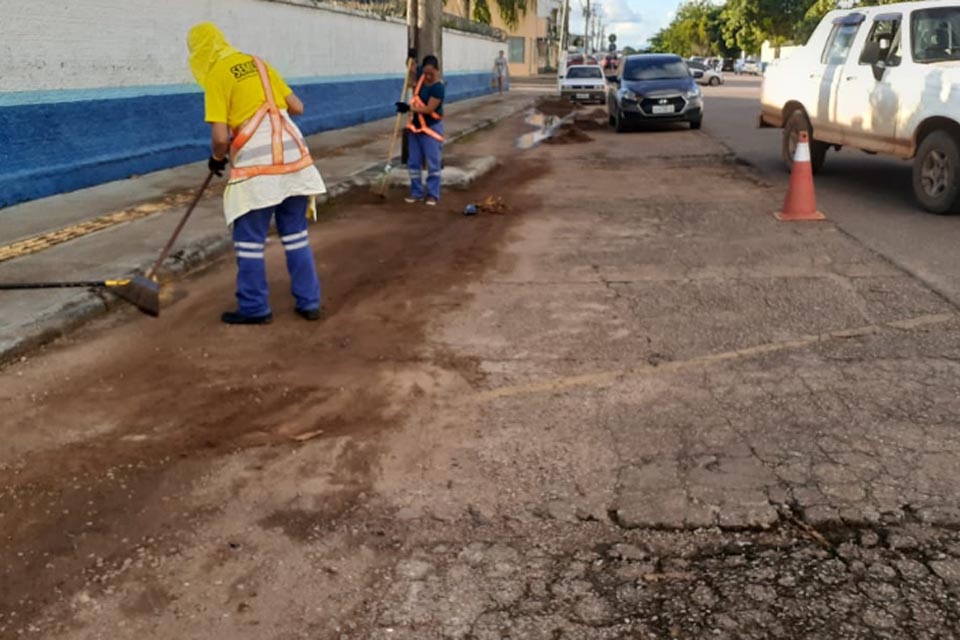 Mutirões da Semusb passam por pontos distintos de Porto Velho