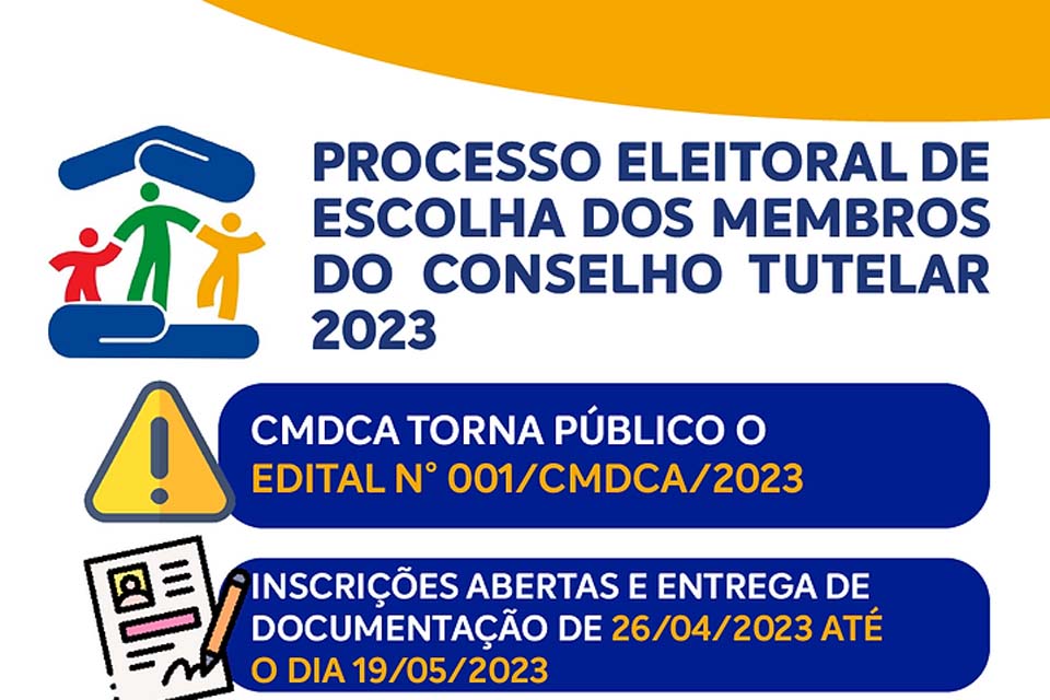 Prefeitura anuncia Processo Seletivo para conselheiros tutelares no município