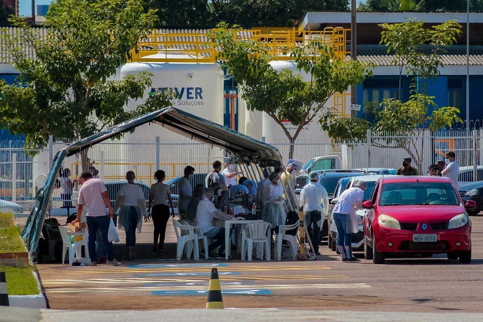 Drive-Thru: Estado realiza testagem rápida para Covid-19 neste sábado (4), em Porto Velho