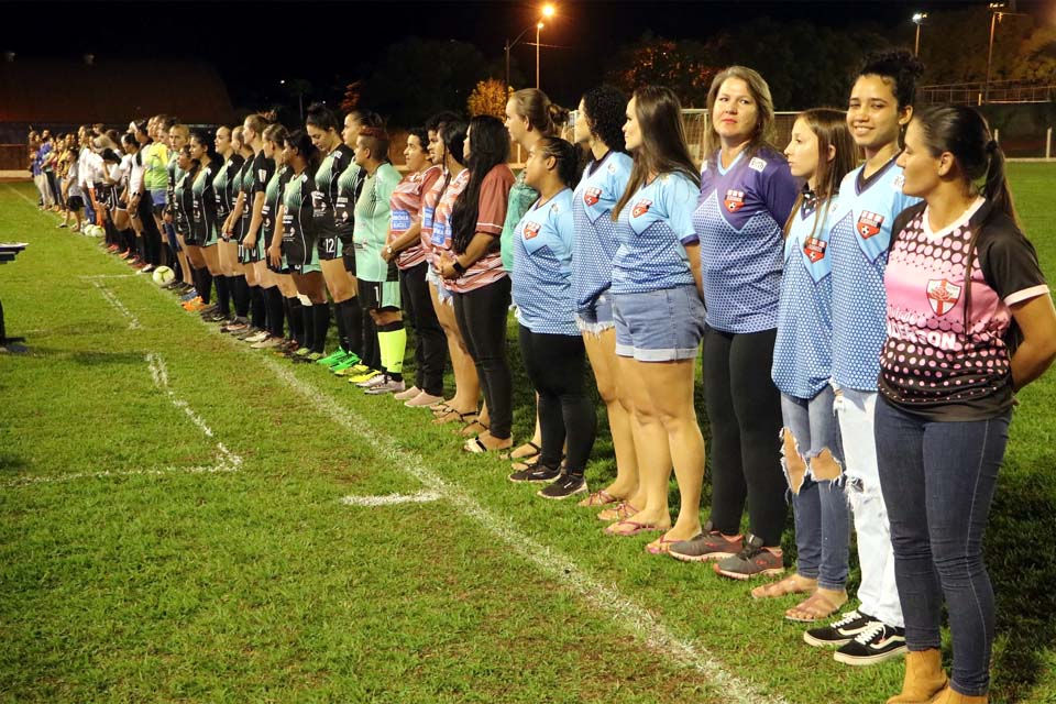 Campeonato Municipal de Futebol inicia em Espigão D'oeste a todo vapor