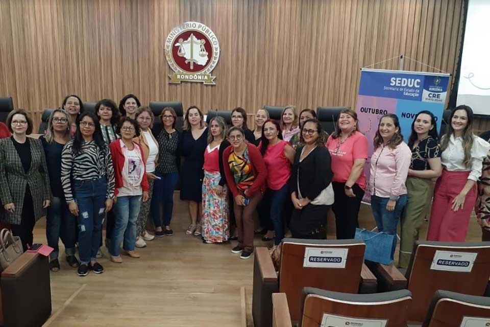 Violência contra a Mulher é debatida com integrantes da educação no Ministério Público de Rondônia-MPRO