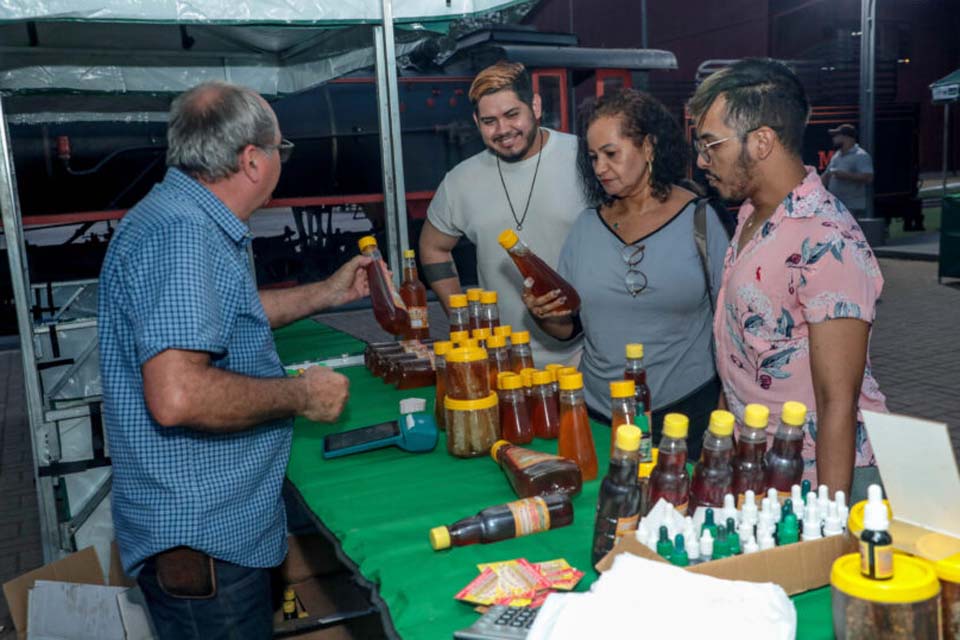 Feira da Agricultura Familiar prossegue nesta sexta-feira no Complexo da Estrada de Ferro Madeira-Mamoré