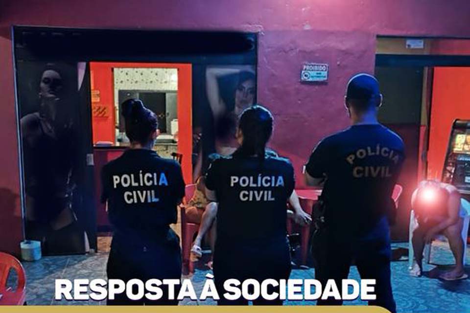 Polícia Civil  prende em flagrante a gerente de casa de prostituição