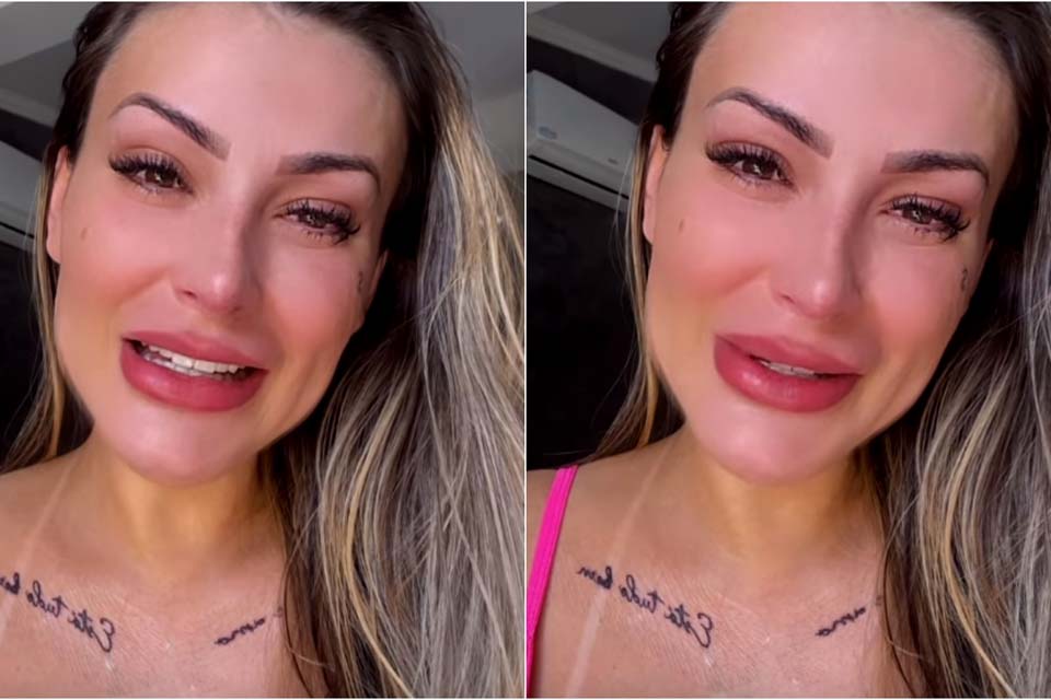 Andressa Urach relembra começo na prostituição e se emociona: 'Pagar as contas'