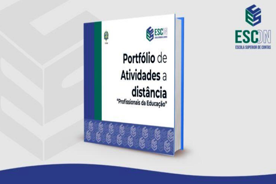 TCE-RO/Escon lança portfólio com capacitações online voltadas a profissionais de educação