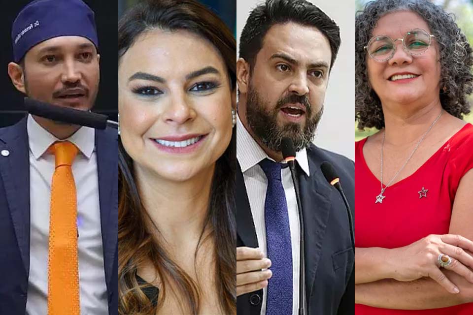 Enquete sobre a Prefeitura de Porto Velho tem mais de 42 mil votos: Fernando Máximo, Mariana Carvalho, Léo Moraes e Fátima Cleide ficaram na frente 