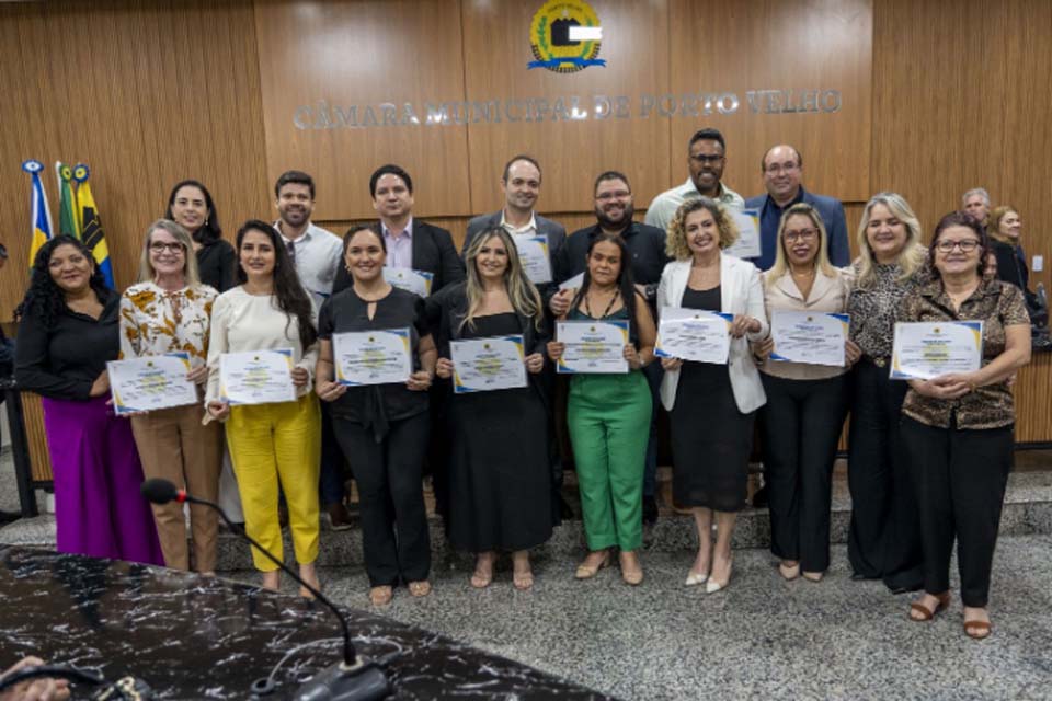 Câmara Municipal de Porto Velho homenageia voluntários que trabalharam na Campanha S.O.S Rio Grande do Sul