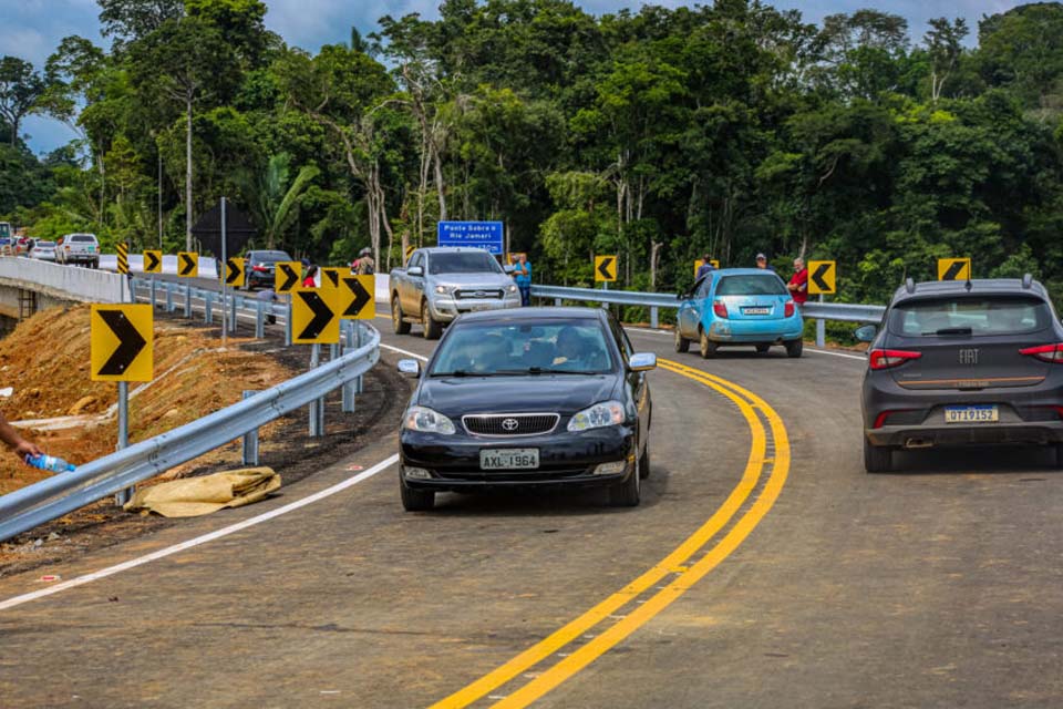 Novas pontes de concreto construídas pelo Governo de Rondônia garantem o desenvolvimento do Vale do Jamari