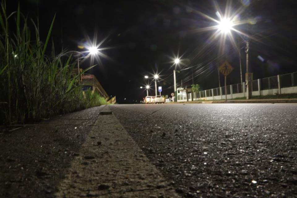 Prefeitura de Porto Velho inaugura iluminação da passarela em frente a Faro