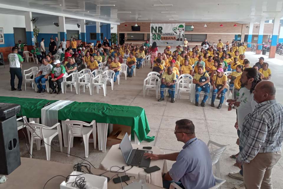 Prefeitura de Porto Velho realiza Semana Interna de Prevenção de Acidentes de Trabalho