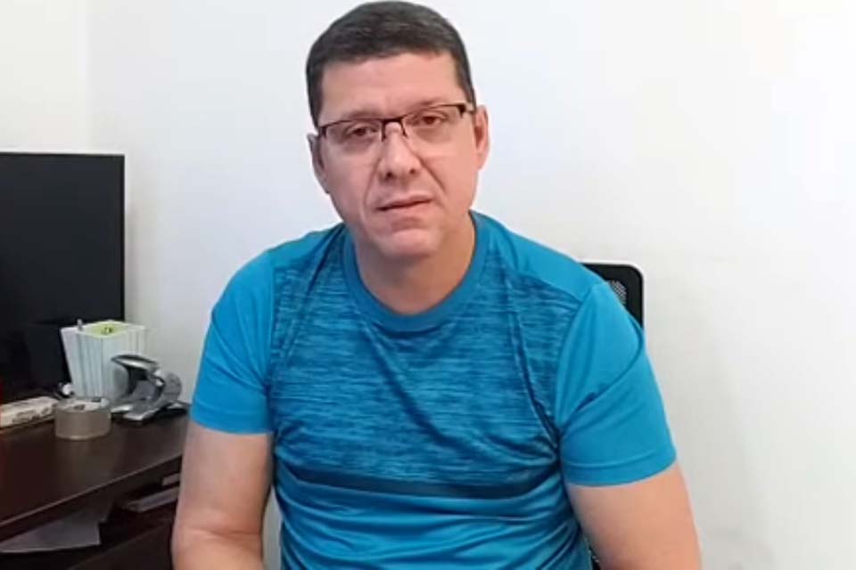 Em vídeo, Governador Marcos Rocha fala sobre a internação na UTI do secretário Fernando Máximo