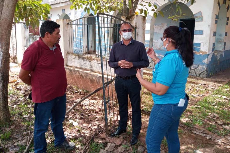 Vereador Paulo Tico visita distrito Abunã para conhecer as estruturas dos serviços públicos 