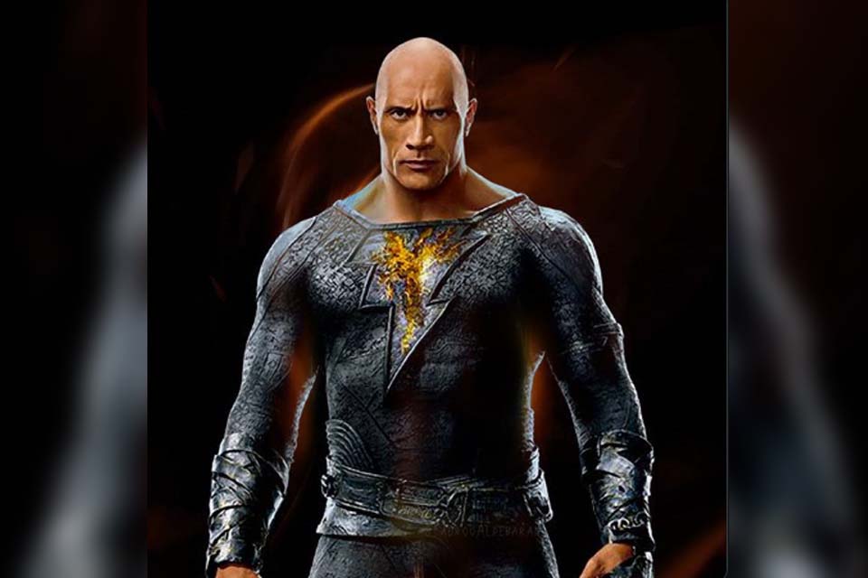 Dwayne Johnson divulga foto caracterizado como o anti-herói 'Adão Negro'