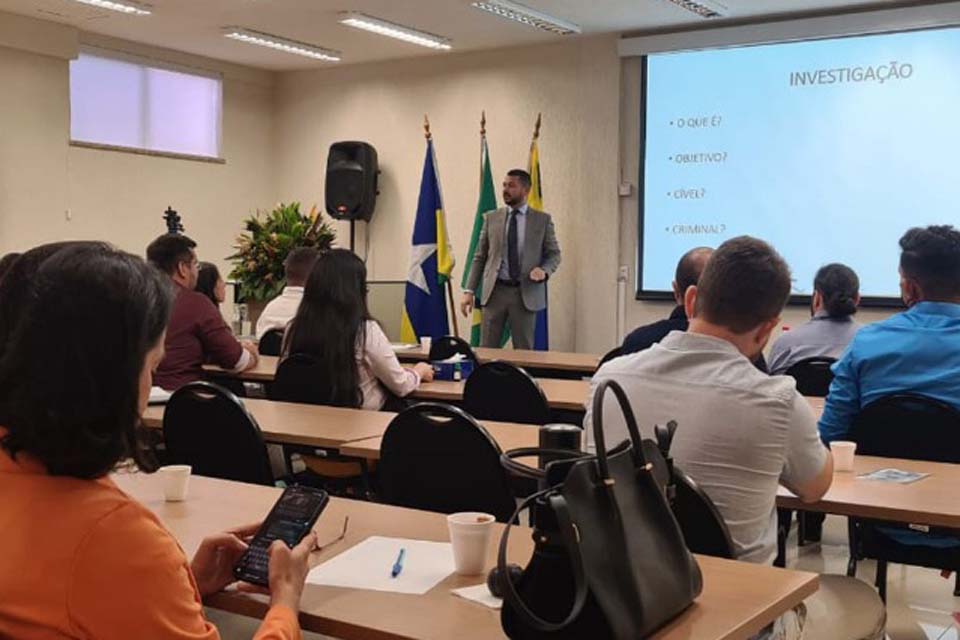 Ministério Público ministra curso de investigação de crime organizado no Tribunal de Contas de Rondônia