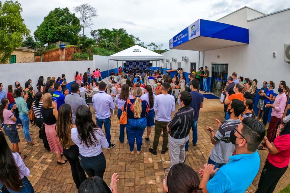 Prefeitura inaugura sede própria do Centro de Saúde Marcelina Tereza no setor 08