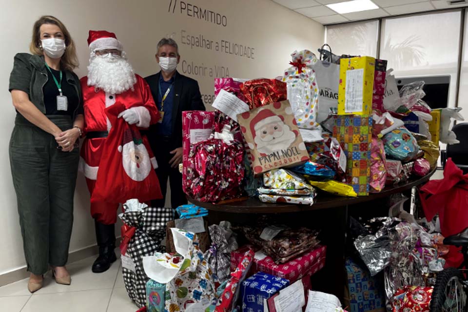 TJ de Rondônia entrega doações para o “Papai Noel dos Correios”