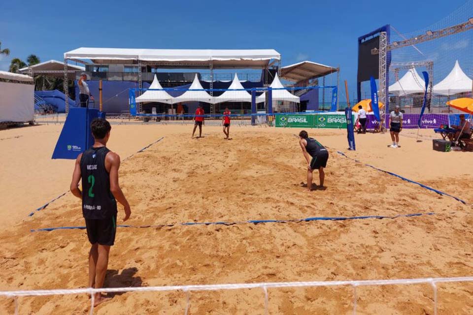 Times de basquete e vôlei de praia de Rondônia conquistam medalhas de bronze 