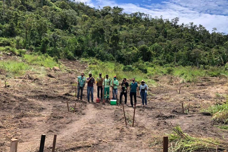 Município investe na recuperação de nascentes e paisagens sustentáveis da Amazônia