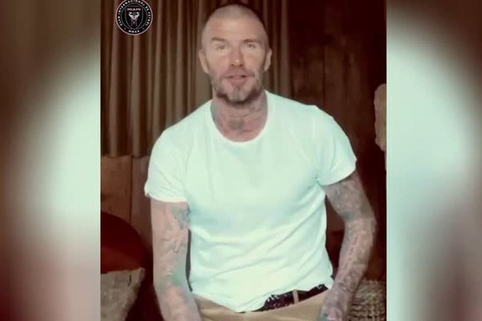 David Beckham faz campanha em favor de atingidos pelo coronavírus