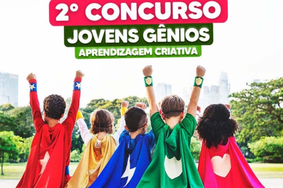 Secretaria Municipal de Educação de Cacoal lança 2º Concurso “Jovens Gênios” Aprendizagem Criativa