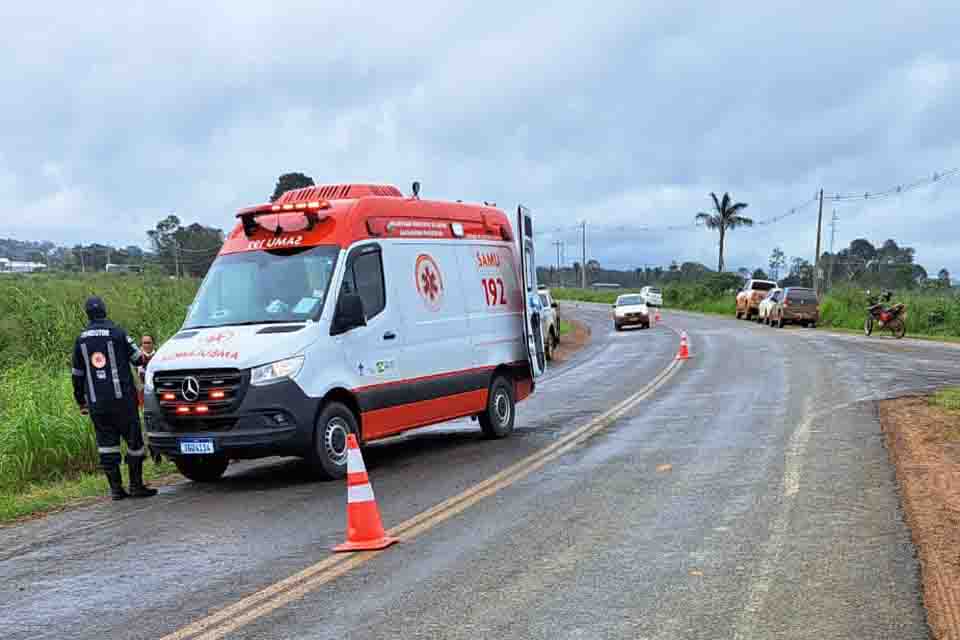 Ciclista de 59 anos morre atropelado por carro em Machadinho