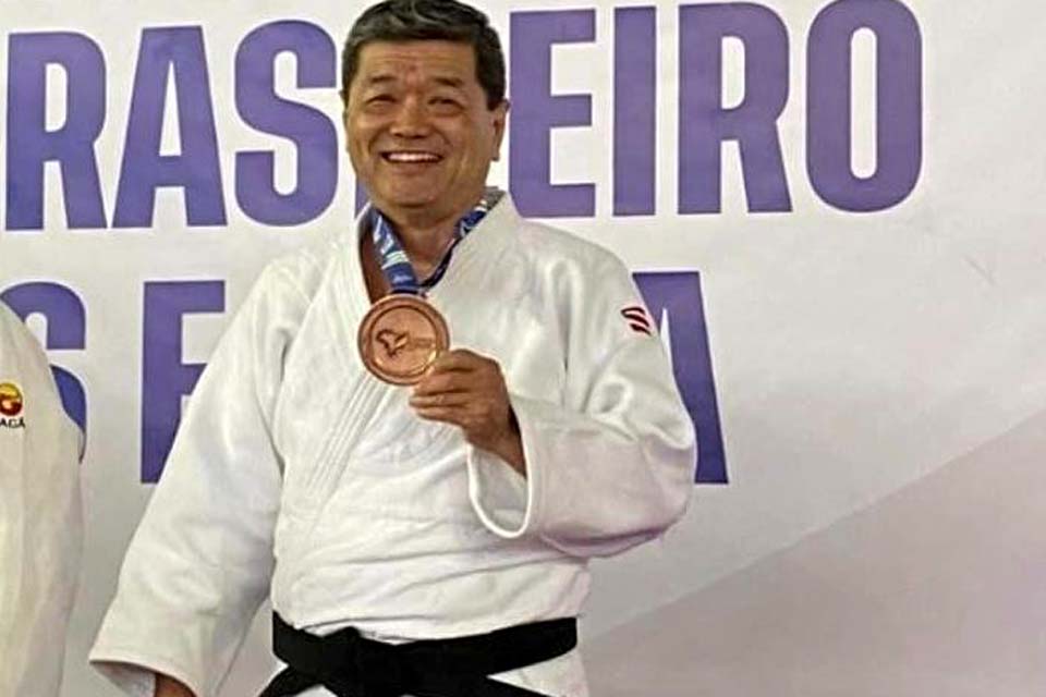 Coloradense conquista medalha de bronze no Campeonato Brasileiro de Judô Veteranos 