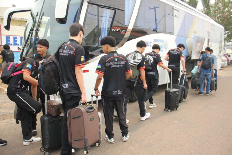 Time de futsal de escolas rondonienses disputam Campeonato Brasileiro, em Brasília